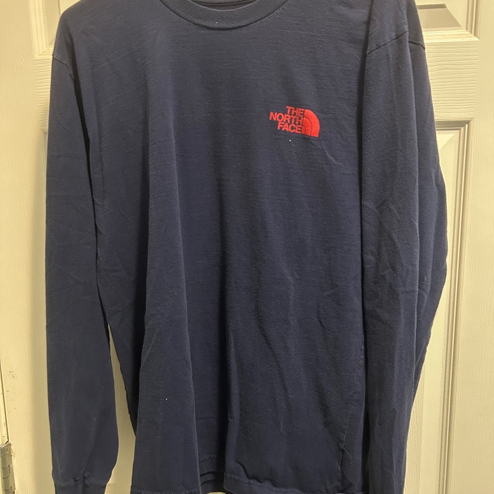 The North Face Navy Long Sleeve Shirt